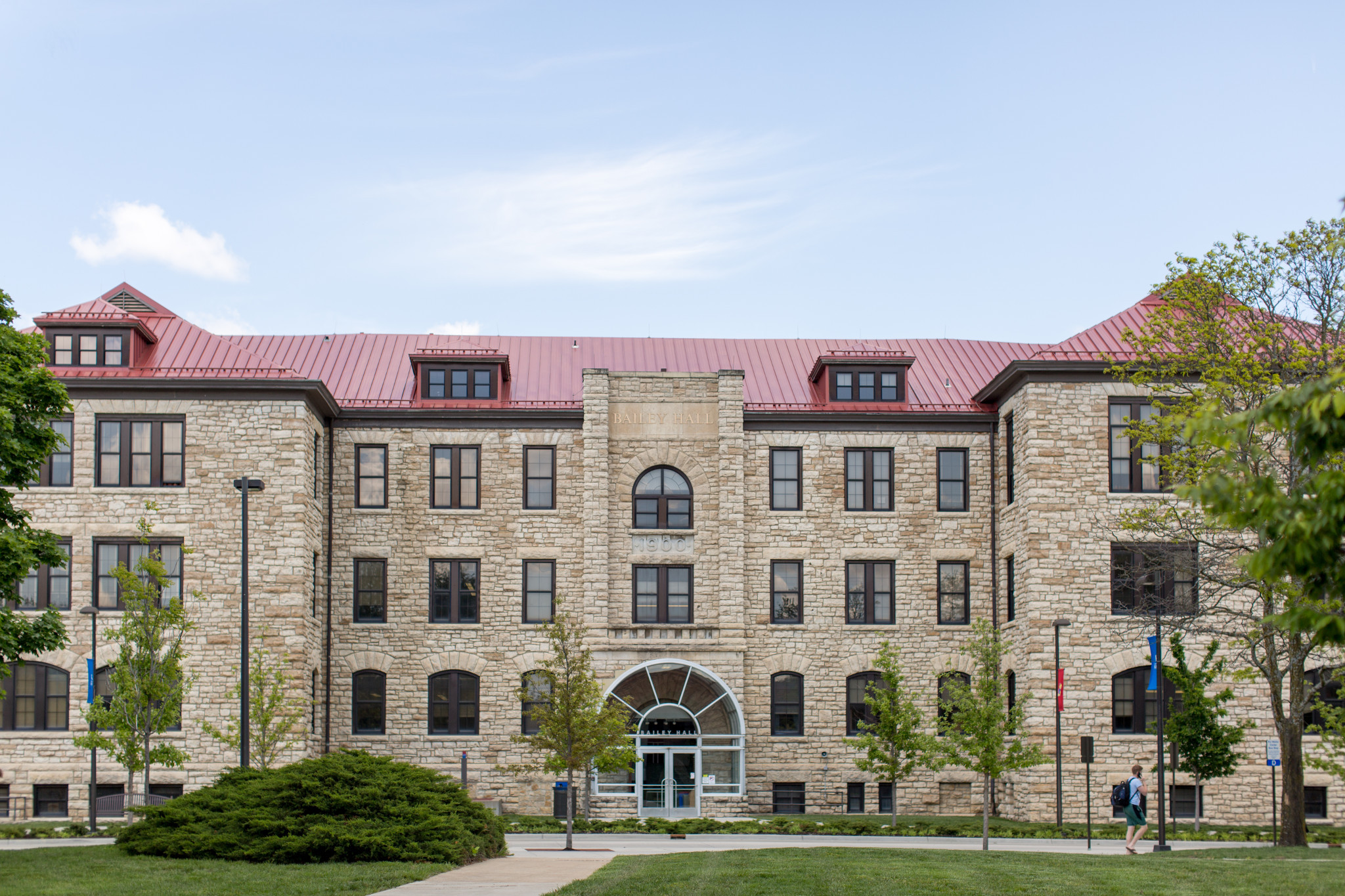 Bailey Hall, the limestone building that houses the GIST programs